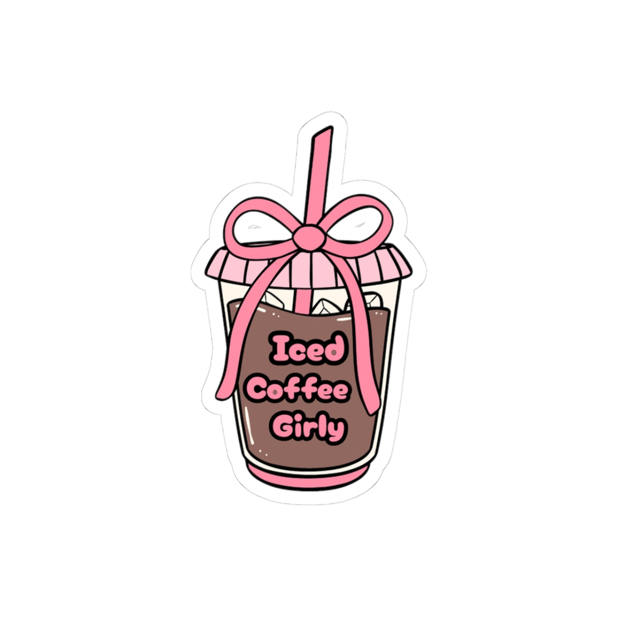 Iced Coffee Girly☕🎀