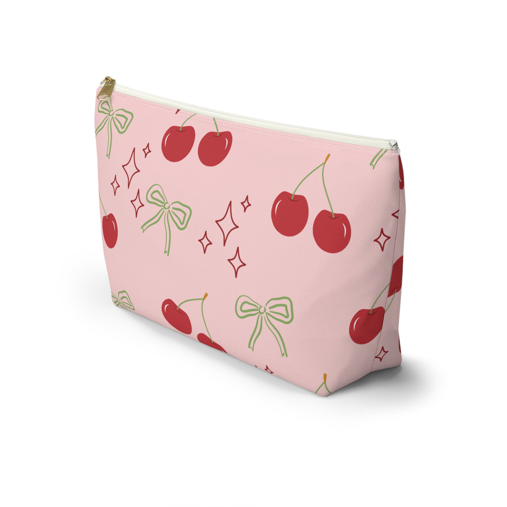 Sweet Cherry Notes Accessory Pouch 🍒