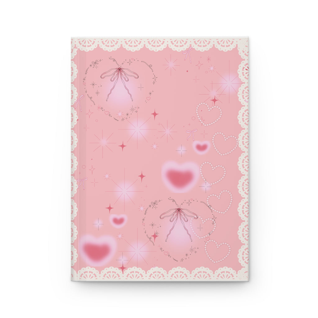 Pink Lace Hardcover Journal 🎀✨