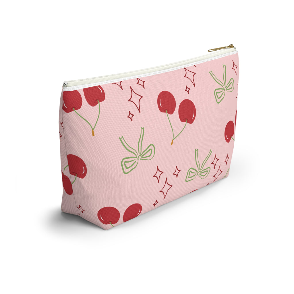 Sweet Cherry Notes Accessory Pouch 🍒