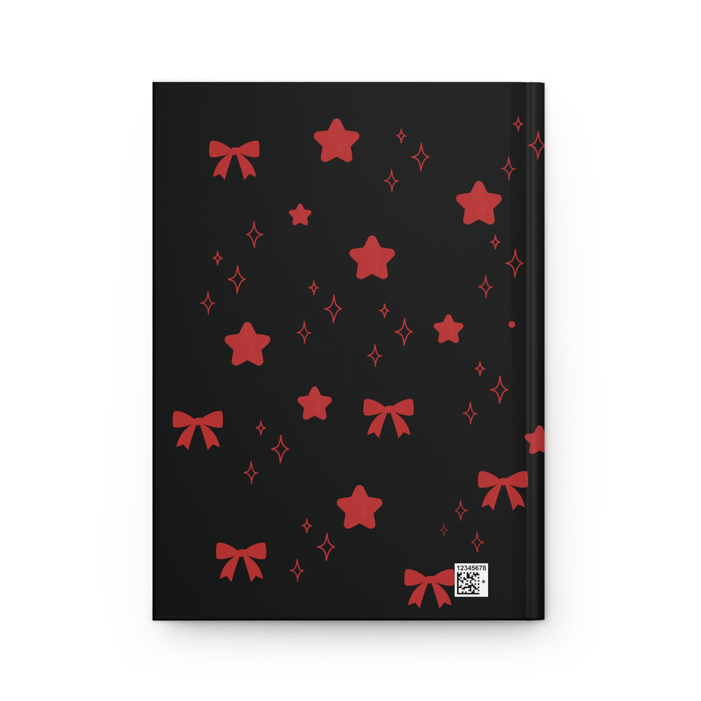 Red Starry Hardcover Journal 🌙✨