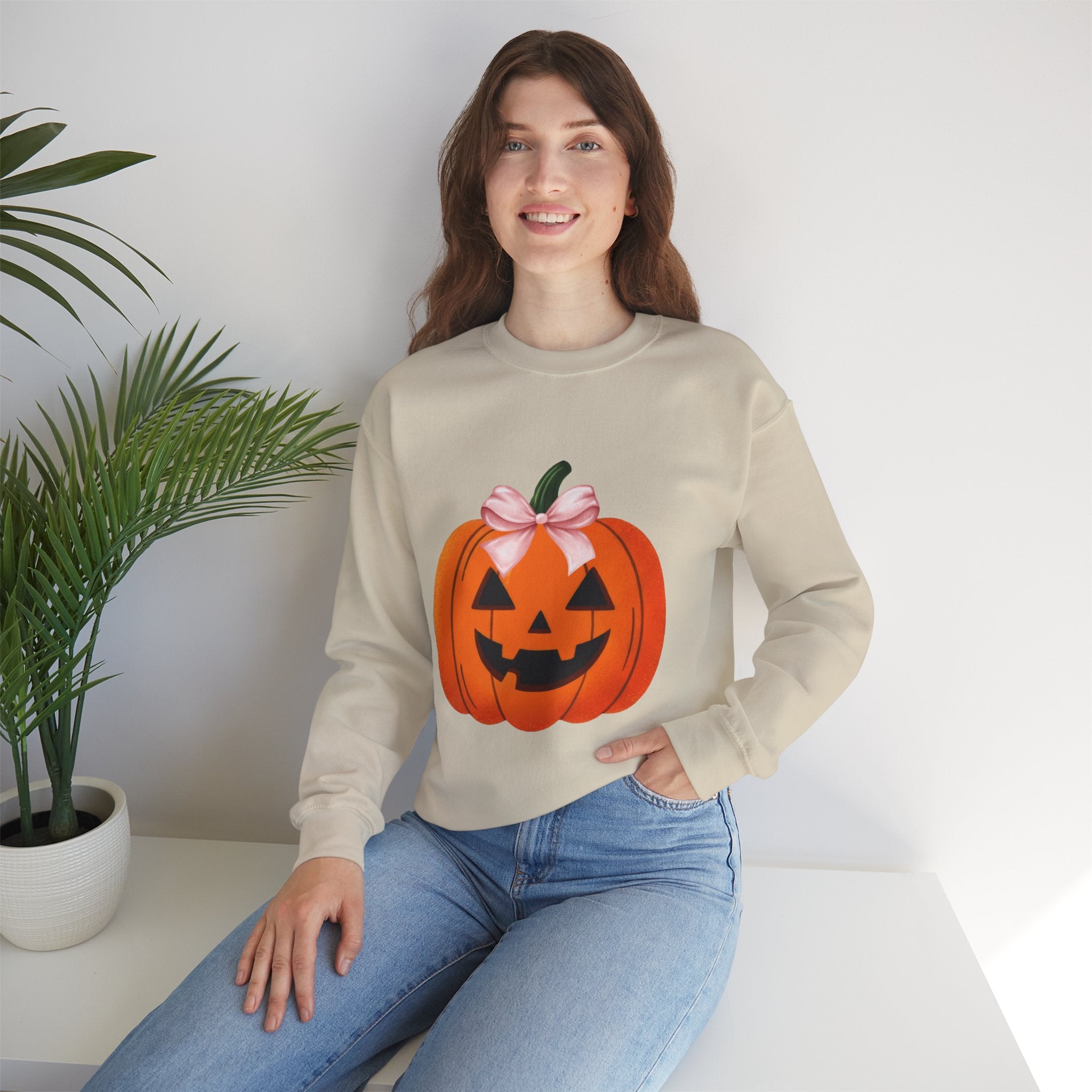 Cutesy Pumpkin Crewneck