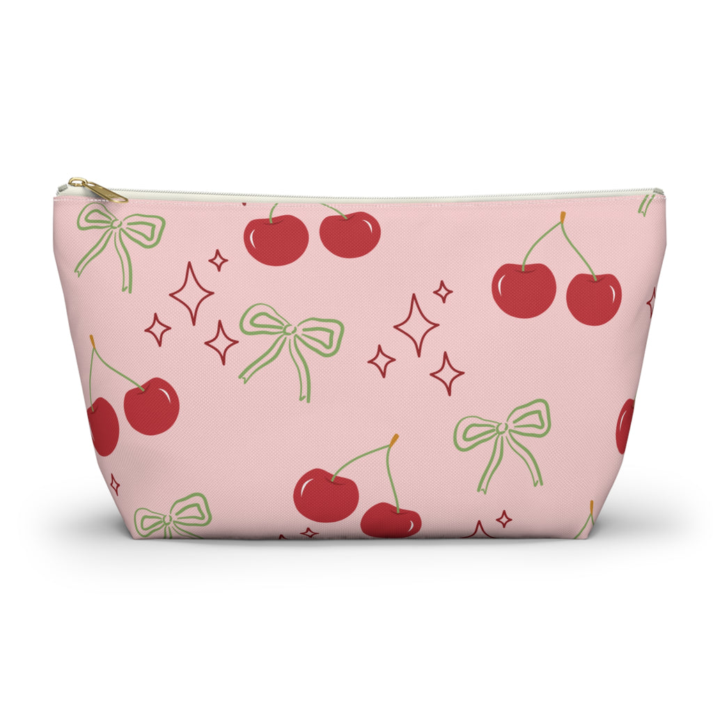 Sweet Cherry Notes Accessory Pouch 🍒