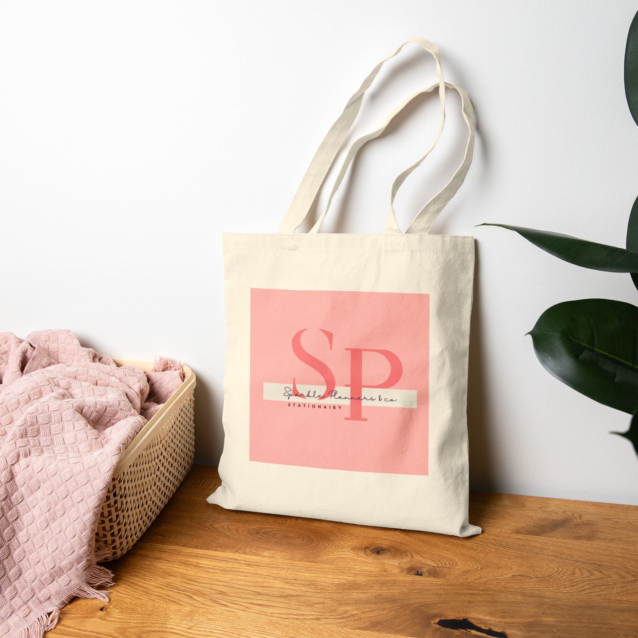 Sparkle Planners Canvas Tote Bag