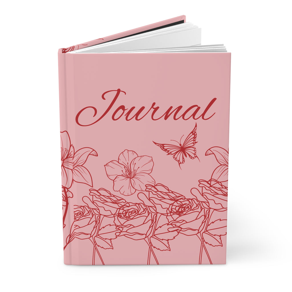Soft Bloom Hardcover Journal 🦋🌸