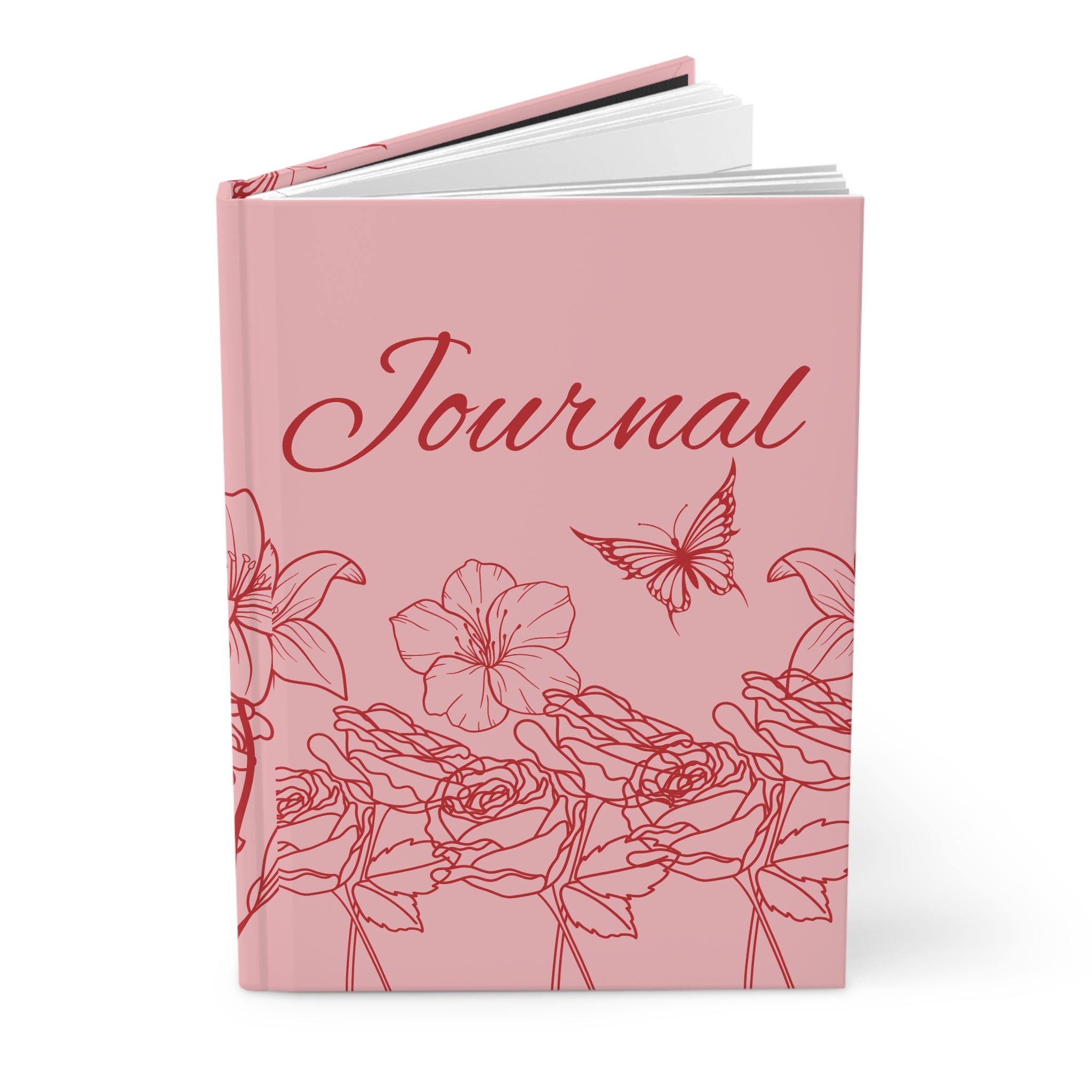 Soft Bloom Hardcover Journal 🦋🌸