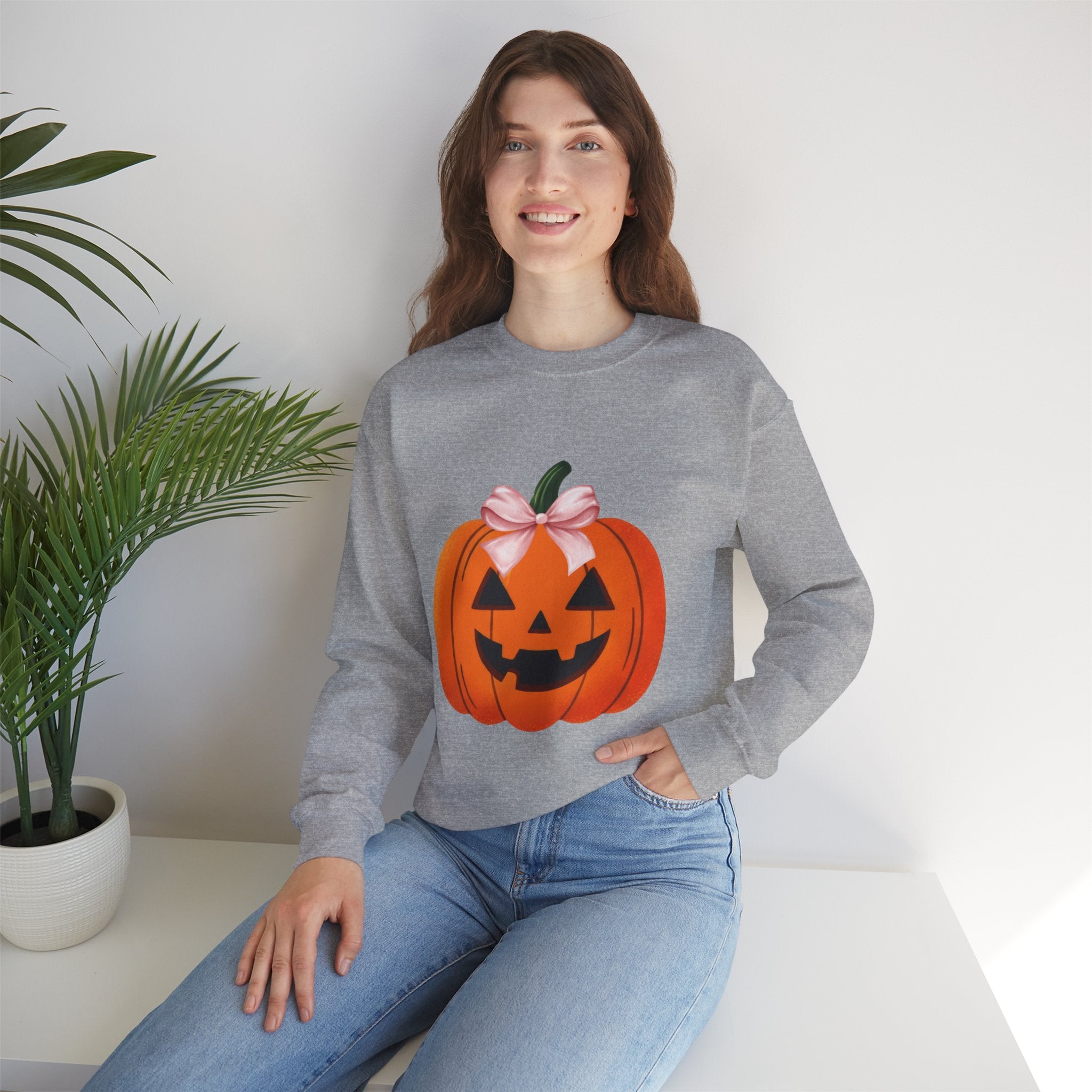 Cutesy Pumpkin Crewneck