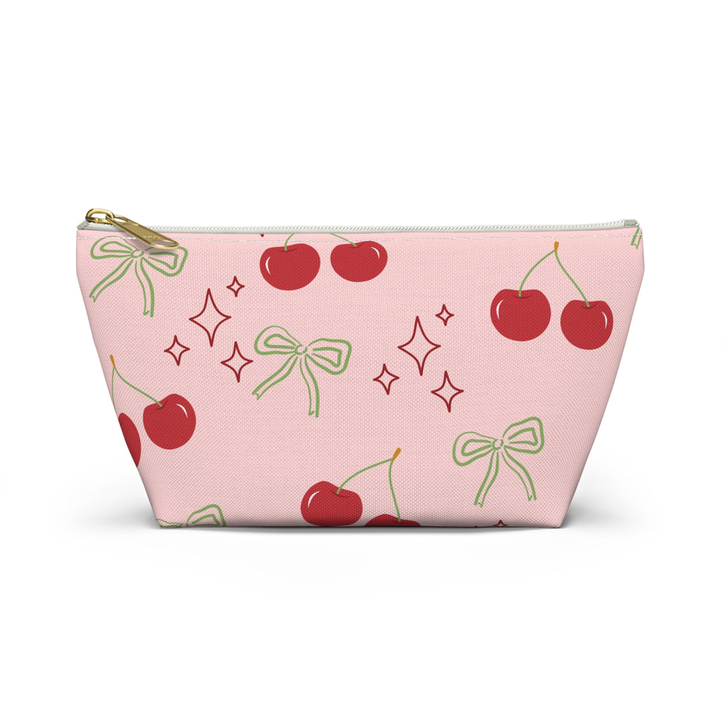 Sweet Cherry Notes Accessory Pouch 🍒