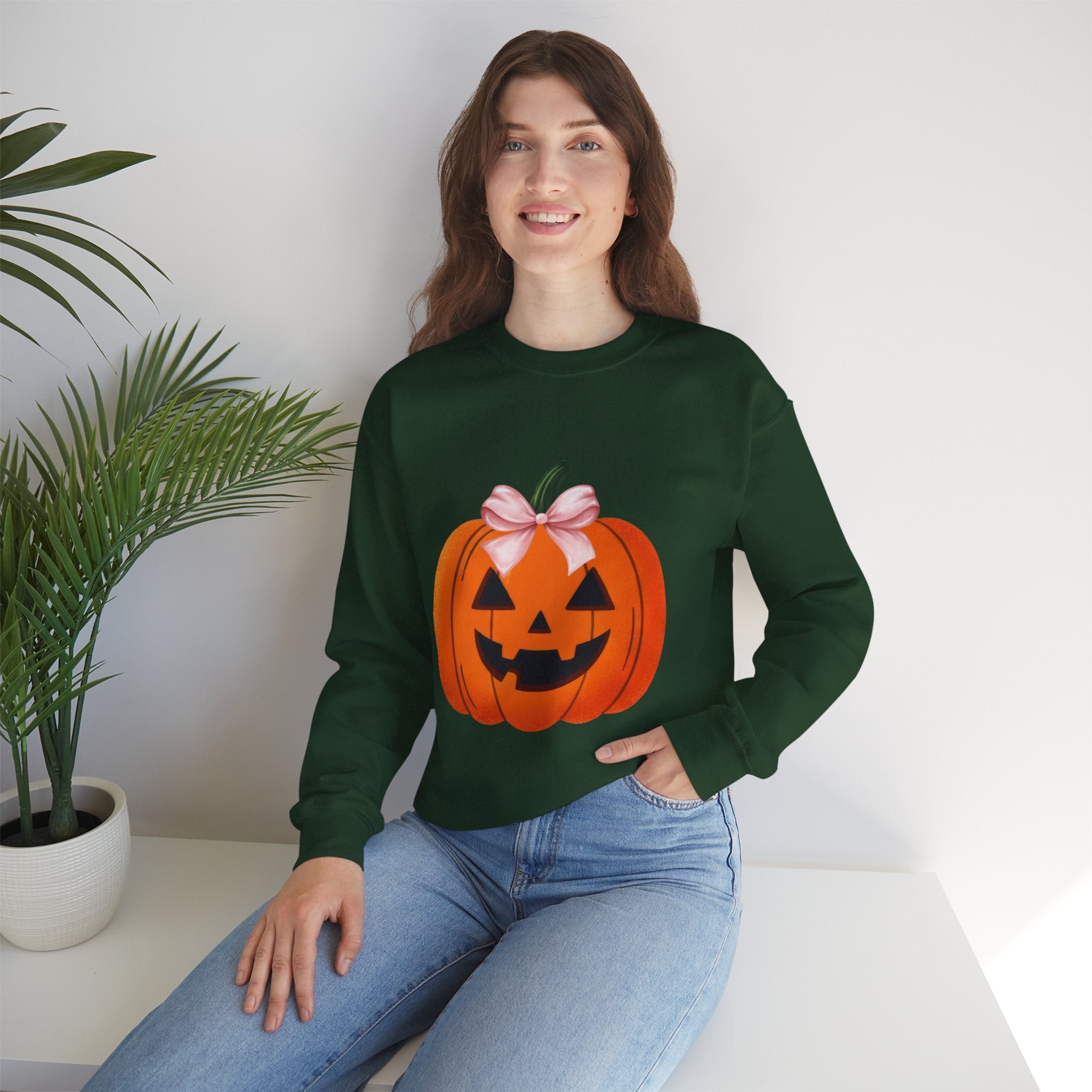 Cutesy Pumpkin Crewneck