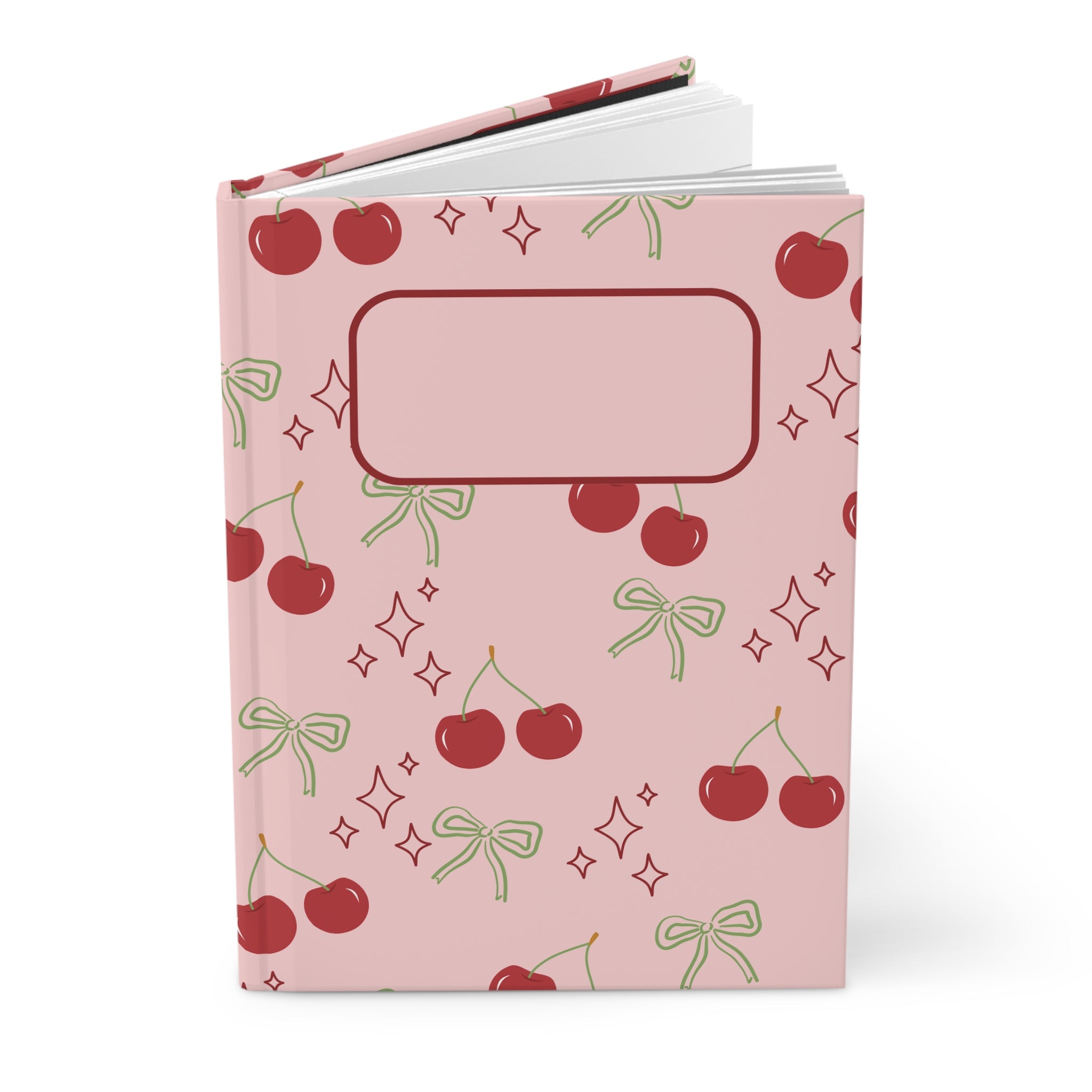Sweet Notes Cherry Hardcover Journal 🍒