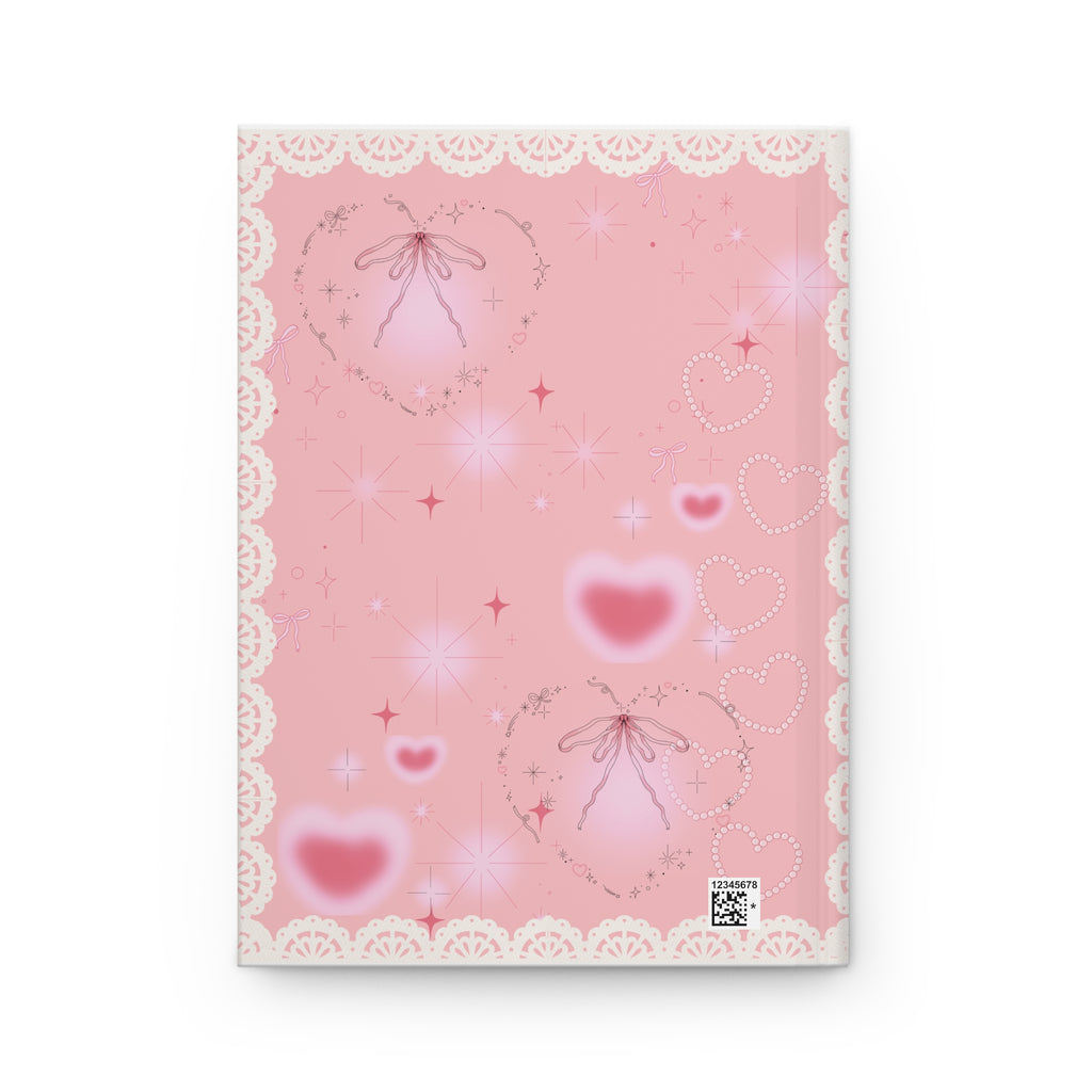 Pink Lace Hardcover Journal 🎀✨