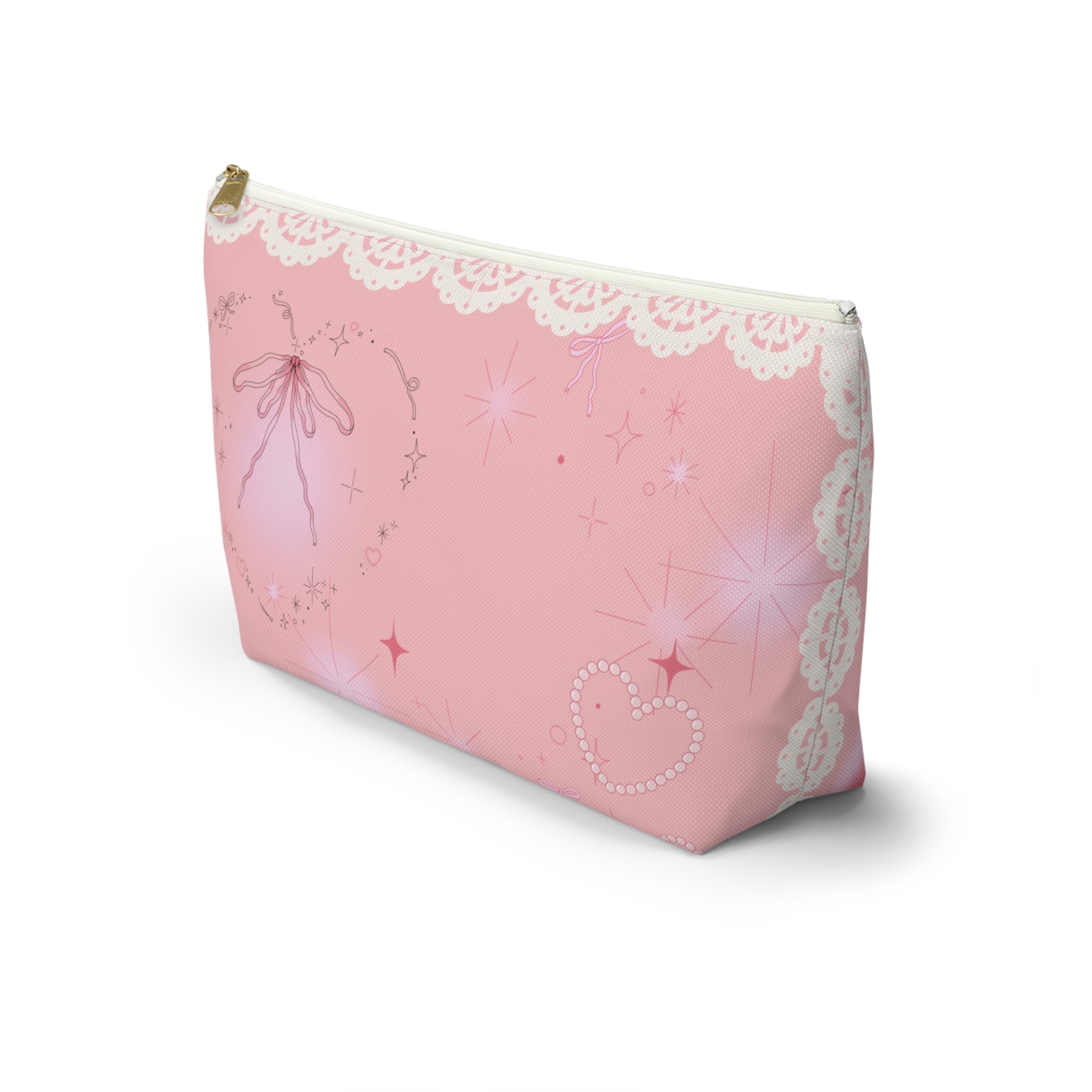 Pink Lacy Accessory Pouch✨💖