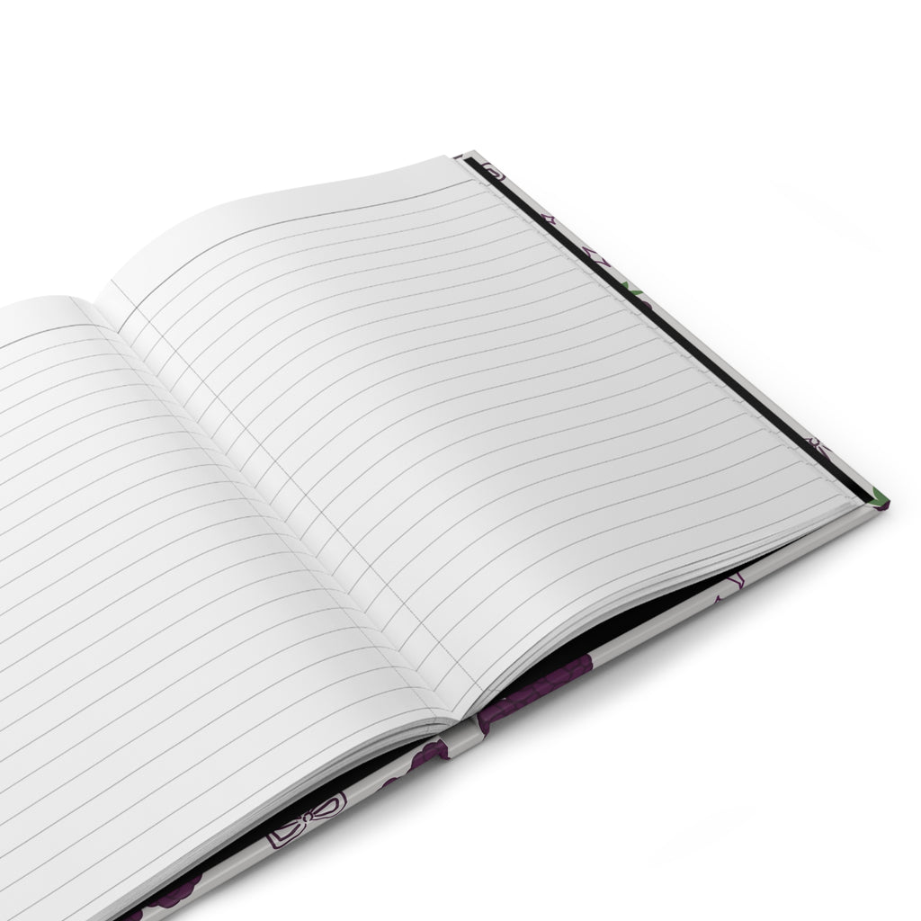 Berry Cute Grape Hardcover Journal 🍇