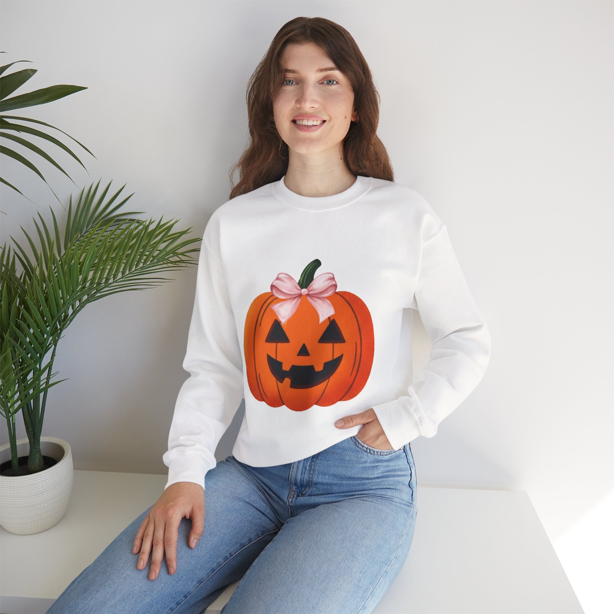 Cutesy Pumpkin Crewneck