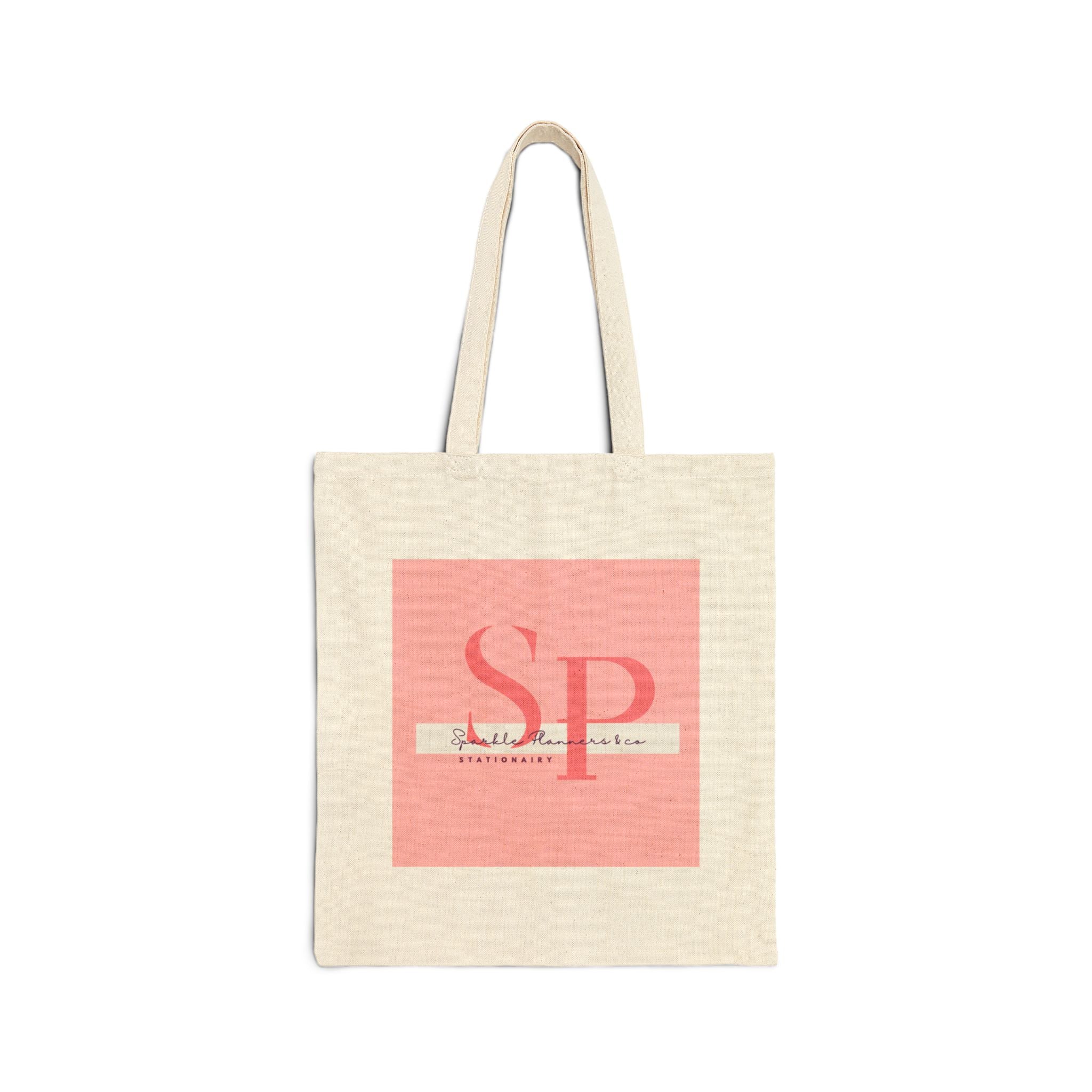 Sparkle Planners Canvas Tote Bag
