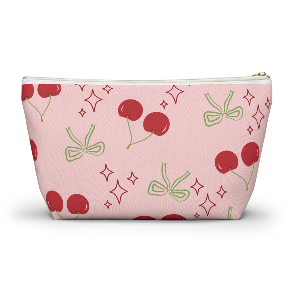 Sweet Cherry Notes Accessory Pouch 🍒