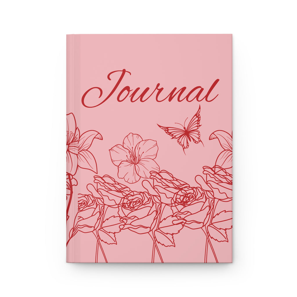 Soft Bloom Hardcover Journal 🦋🌸