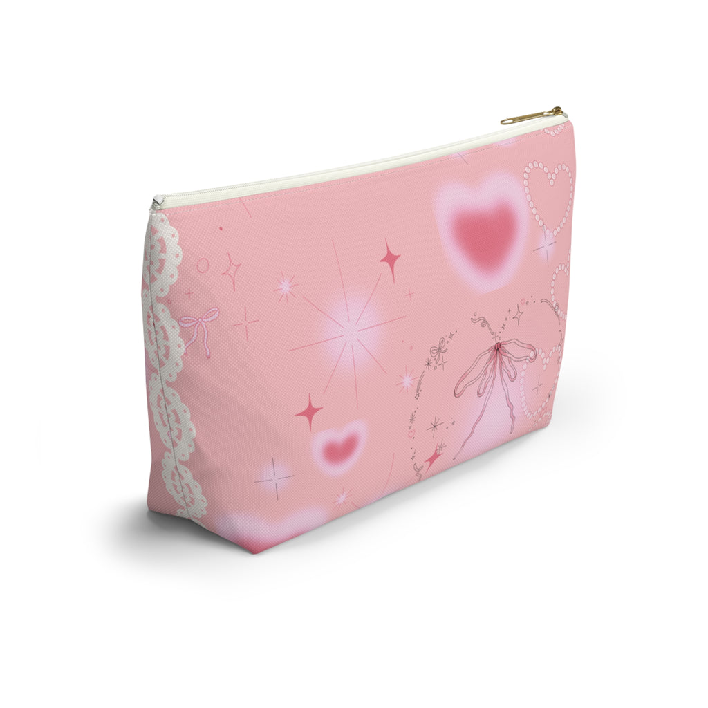Pink Lacy Accessory Pouch✨💖