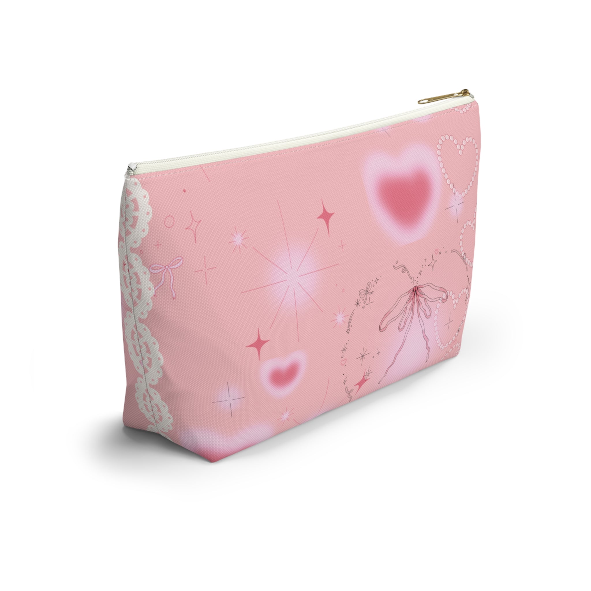 Pink Lacy Accessory Pouch✨💖