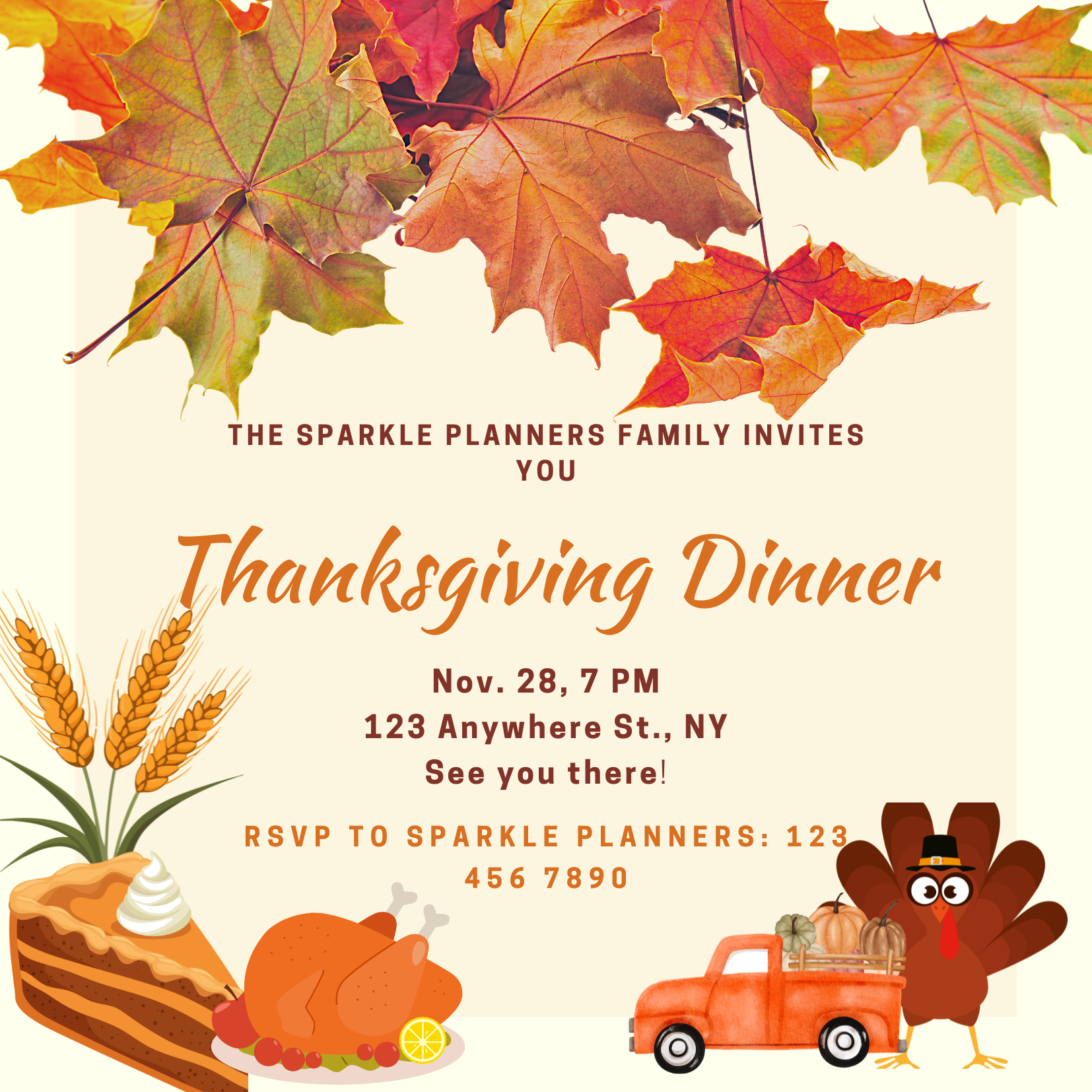 Custom Invitation/Flyer